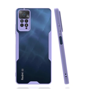 Xiaomi Redmi Note 11 Pro Kılıf Platin Silikon - Lila