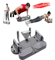ST-3 Egzersiz Şınav Tahtası 3IN1 Barfiks Push-Up, Plank ve Direnç Bandı EKranlı