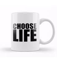 Choose Life Trainspotting Kupa Bardak Porselen