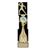 ODAK KUPA - Figürlü Kupalar - Masa Tenisi Kadın Figürlü Kupalar FG-033 A - 42 cm