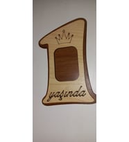 Ahşap 1 Yaş Magnet ( 5 ADET FİYATIDIR.)