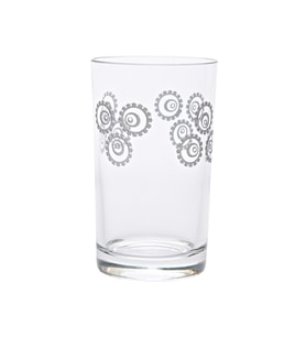 Camhare Cintemani Platin 6 lı Kahve Su Bardağı 62508K