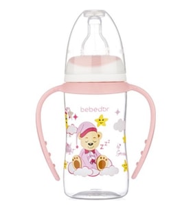 Bebedor B-76302 Desenli Ergonomik Kulplu Biberon 125 ml