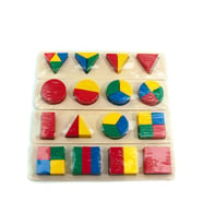 Oyuncak Geometrik Şekiller Ahşap Eğitici Şekiller