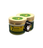 7 Days 100 ml 2 Adet Bacak Karın Yağ Yakıcı Sıkılaştırıcı Krem + Jel Hediye