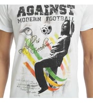Bant Giyim - Bob Marley Beyaz Erkek T-shirt Tişört