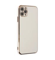 Apple İphone 11 Pro Max Kılıf Volet Silikon - Beyaz