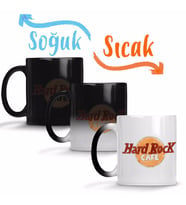 Hard Rock Cafe Sihirli Kupa Bardak Porselen