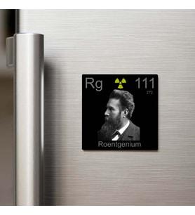 Roentgenium (Röntgenyum) Elementi – Buzdolap Magneti – 9x9 cm