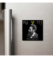 Roentgenium (Röntgenyum) Elementi – Buzdolap Magneti – 9x9 cm