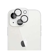 Apple Apple iPhone 13 Kamera Lens Koruyucu HD Kalite Sıvı Korumalı Tempered Glass Cam (Renksiz)