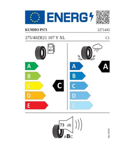 275/40R21 107Y XL ECSTA PS71 KUMHO Yaz Lastigi 2025