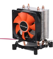 Lexroo Cold Ice 65 Intel AMD Uyumlu Bakır Borulu Alüminyum Heatsinkli CPU Soğutucu İşlemci Fanı