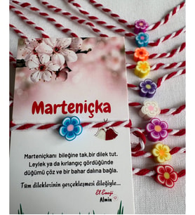 10'lu Martenika Dilek Bilekliği: Hediyelik Marteniçka