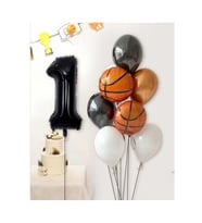 BASKETBOL FOLYO BALONLU BALON SET