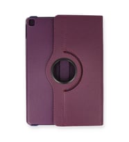 Apple İpad Pro 13 (2024) Kılıf 360 Tablet Deri Kılıf - Mürdüm