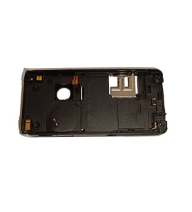 Nokia 6280 Orta Kasa Kapak Tuş Takımı 6280 Uyumlu Siyah Renk Orta Kasa