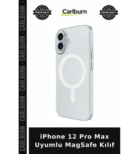 iPhone 12 Pro Max Uyumlu MagSafe Kılıf Koruyucu Kapak Telefon Kılıfı Aksesuar