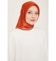 Sura Ipek Eşarp 24ya9154 5 05 - kiremit