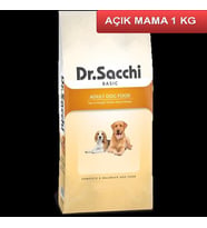 Dr.Sacchi Basic Chicken Yetişkin Köpek Maması 1 kg AÇIK