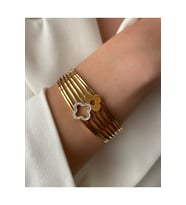 Gold Renk Çelik Bileklik ( Altın ile Aynı Görünüm )