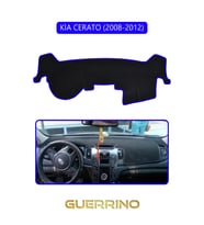KİA CERATO 2008-2012TORPİDO KORUMA HALISI MAVİ KENAR