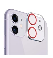 Binano iPhone 11/12 Mini 3D Pro Kamera Koruyucu Kırmızı