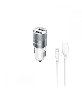 Acl 2.1A 2xUSB 10Watt 1mt Lightning Kablo (Gri)