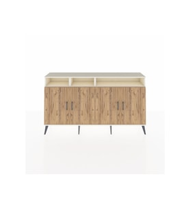 Arges Konsol 6 Raflı 4 Kapaklı 176x30x99 Aytaşı-Çam/Aytaşı