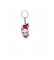 Pembe Elbiseli My Melody Figürlü Anahtarlık – Kawaii Sanrio Aksesuar