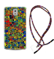 Samsung Note 3 4 5 8 9 20 Ultra 10 Lite Kılıf Boyun Asklı Rasta Silikon Nazar Boncukları 1746