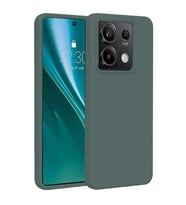 Xiaomi Redmi Note 13 Pro 4G Kılıf First Silikon - Koyu Yeşil