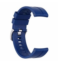 Microsonic Samsung Galaxy Watch Active 2 44mm Kordon, Silicone RapidBands Lacivert