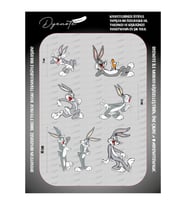 Bugs Bunny Tavşan Cartoon Çizgi Press Tekstil Ütü İle Yapışan Transfer Baskı Kağıdı DTF BASKI