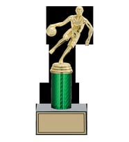 ODAK KUPA - Figürlü Kupalar - Basketbol Kadın Figürlü Kupalar FG-006 C - 24 cm