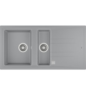 TEKA Stone 60 B-TG Metallic Grey Tezgah Üstü Granit Eviye 115360000