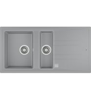 TEKA Stone 60 B-TG Metallic Grey Tezgah Üstü Granit Eviye 115360000