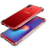 Samsung Galaxy A10S Kılıf Şeffaf Nitro Anti Shock Kapak (Renksiz)