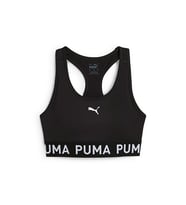 Puma 4KEEPS STRONG BRA - MID Kadın Antrenman Sporcu Sütyeni 52696201 Siyah
