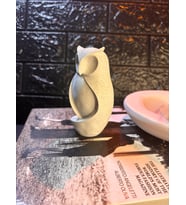 Baykuş Figürlü Dekoratif Obje Minimal Ev Dekoru 10 cm