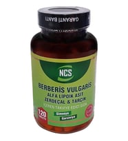 Ncs Berberis Vulgaris Alfa Lipoik Asit Zerdeçal 120 Tablet (Renksiz)