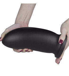 Kalın Ve Büyük Pürüzsüz Esnek Yapıya Sahip 23 Cm  Silikon Plug