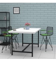 Knsz ufak boy tel bar sandalyesi 1 li uslu syhyşl kolçaklı 55 cm oturma yüksekliği mutfak bahçe cafe ofis
