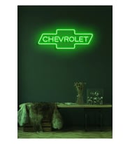 Rent A Carlara Özel CHEVROLET Yazılı Neon Tabela