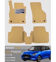 SUZUKİ SWİFT (2017-2024) Uyumlu EVA Paspas Tam Set–Oto Paspas,Araca Özel,Kolay Montaj