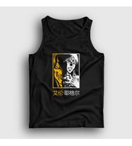 Presmono Unisex Siyah Eren Yeager Anime Attack On Titan Atlet 357908tt