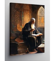 Kanvas Tablo Kur'An Okuyan Adam