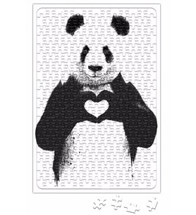 Panda Love Puzzle 240 Parça Yapboz