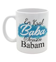 Babalar Gününe Özel Tasarım Kupa