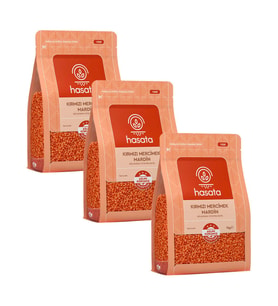 Hasata Kırmızı Mercimek Mardin 1 kg 3 lü